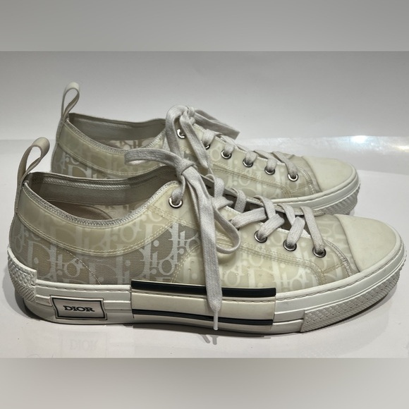Dior white low top sneakers - Picture 1 of 6